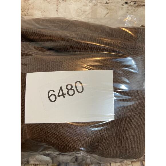 Talbots Brown Mini Dress with White Trim - Picture 12 of 15